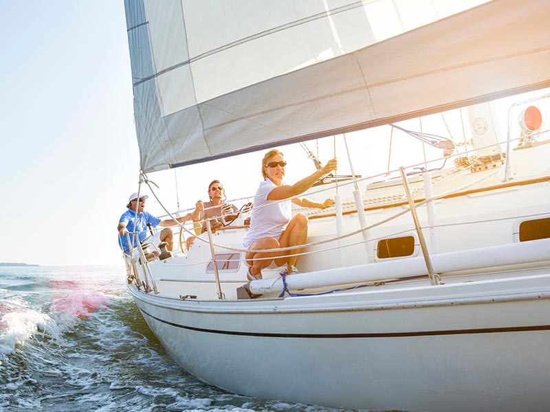 Scuola di mare e Team Buildings